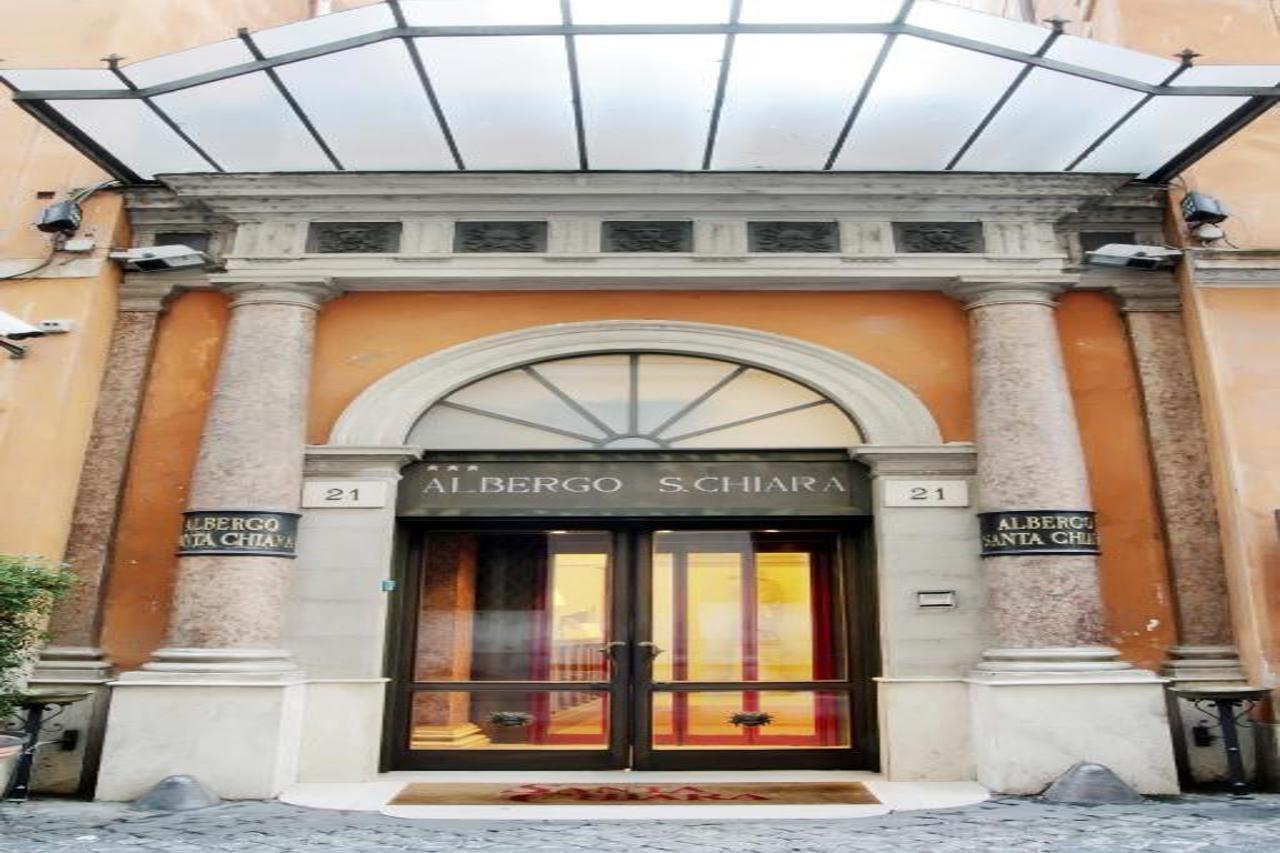 Hotel Albergo Santa Chiara Рим Экстерьер фото