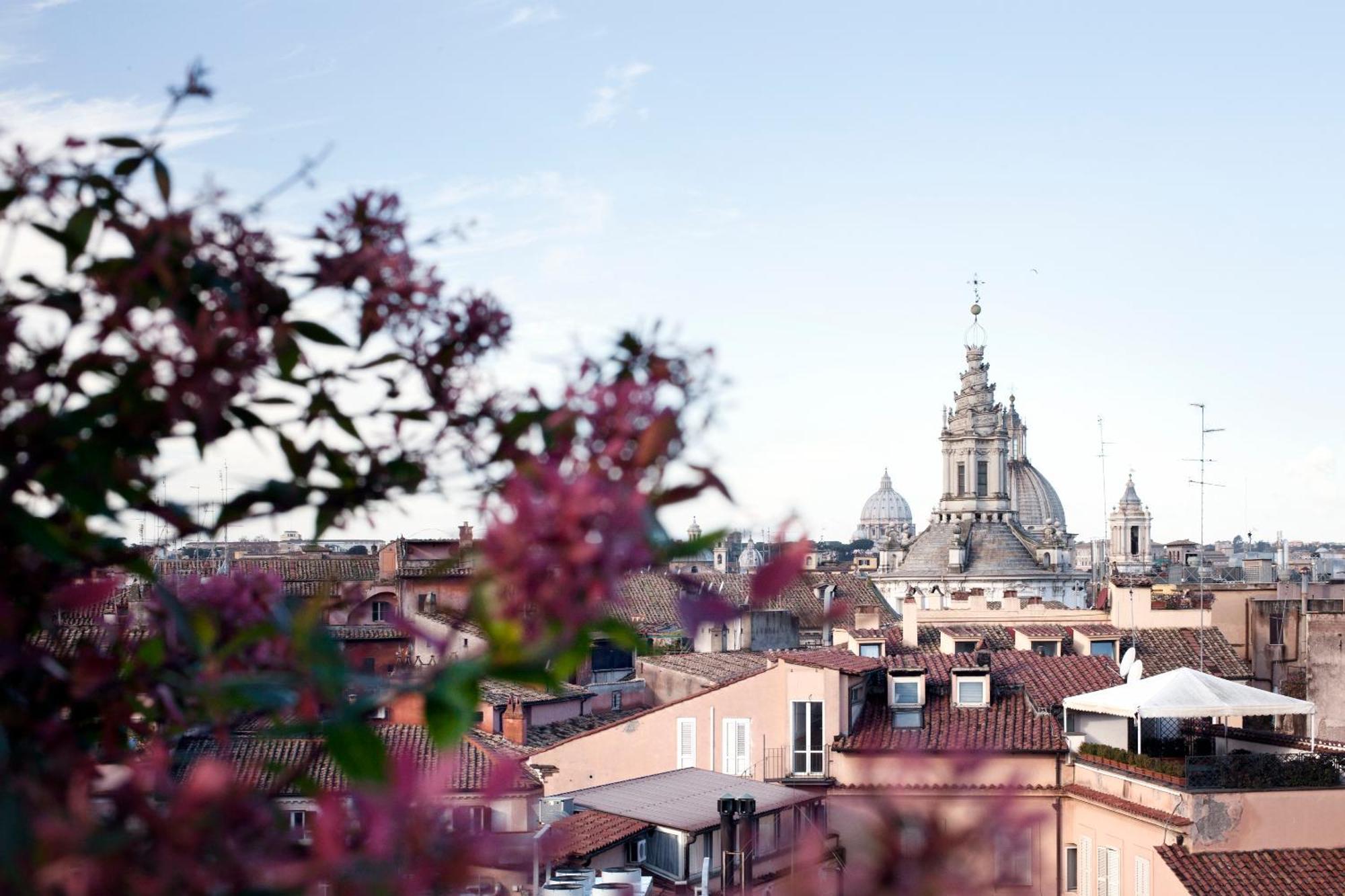 Hotel Albergo Santa Chiara Рим Экстерьер фото